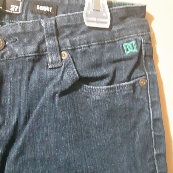 DC Denim Skinny Mid Rise Jeans size 27 - Picture 5 of 16